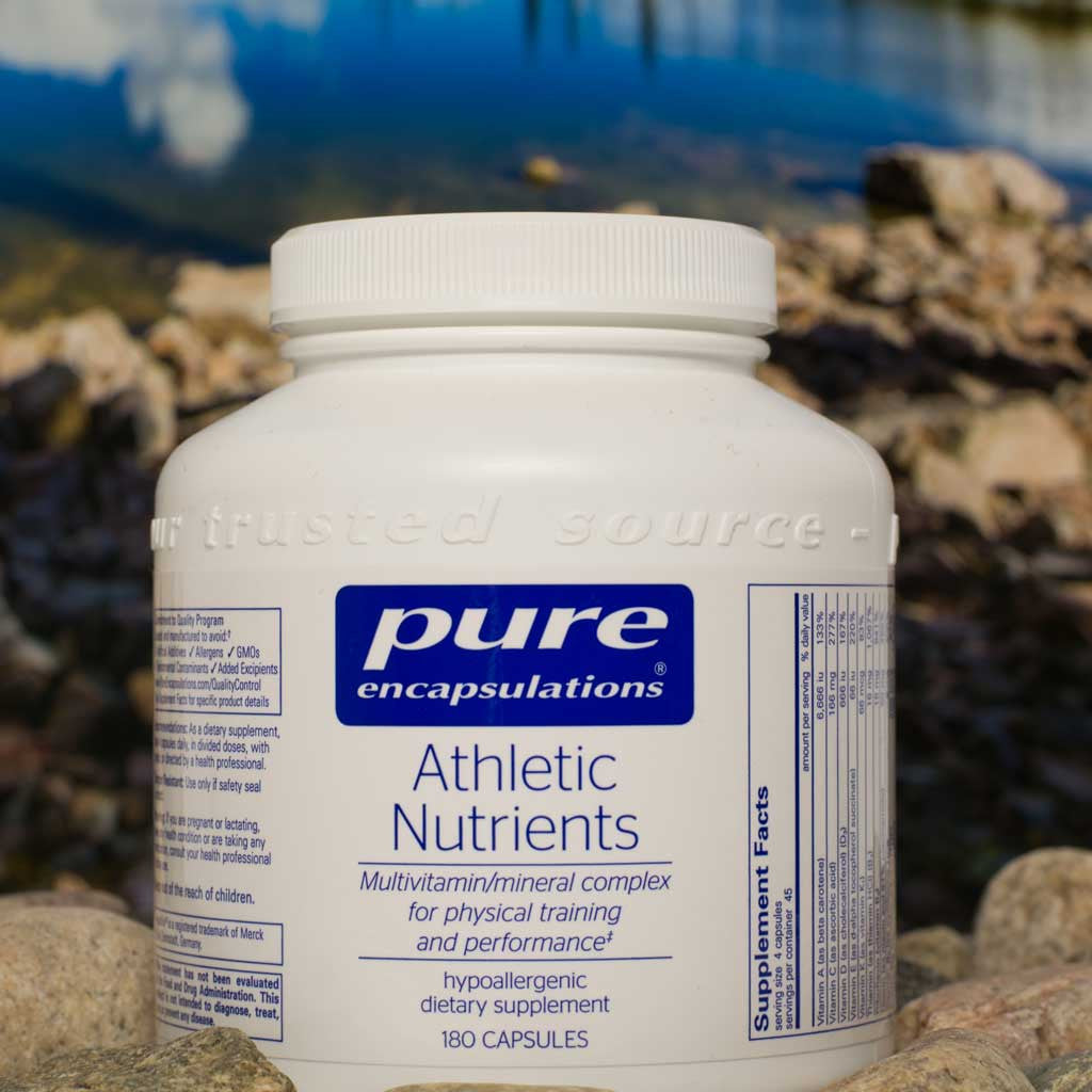 Pure Encapsulations Athletic Nutrients  Multivitamin + Minerals - The  Natural Athletes Clinic